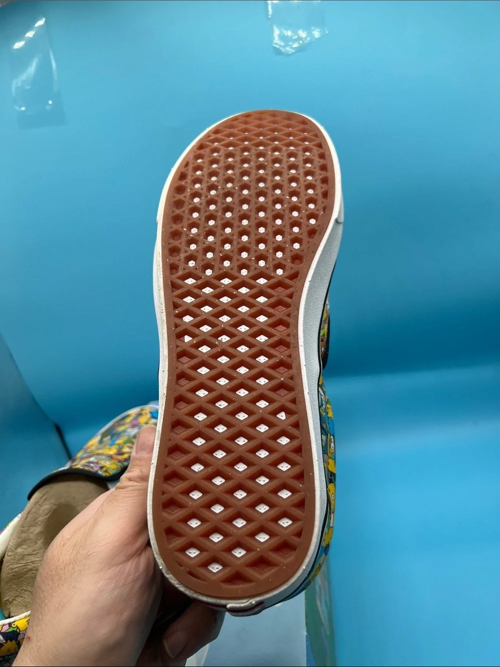 Rare Vans The Simpsons Slip-On Shoes Men’s 12 Comfycush used once